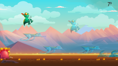 Racing Raptors Royale screenshot 4