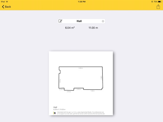 CamToPlan - AR tape measure screenshot 3