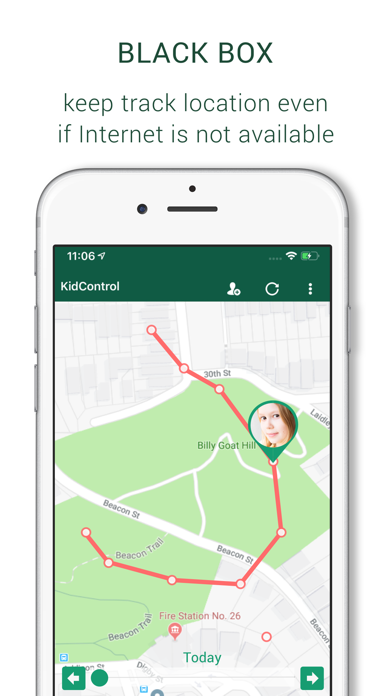 Family GPS Tracker KidControl screenshot 2