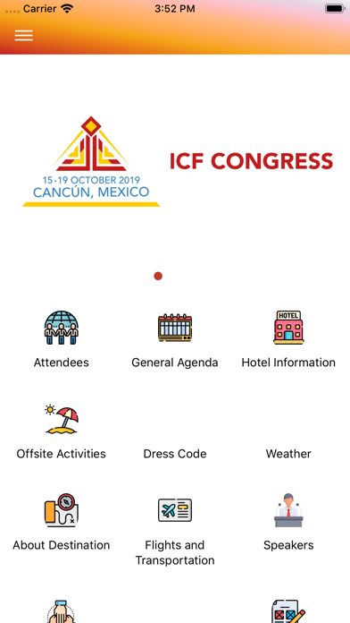 ICF Congress 2019 screenshot 4