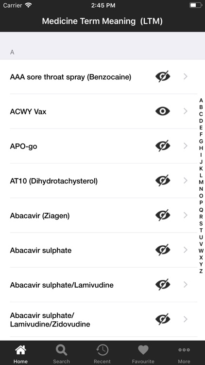 Medicine Terms Meaning