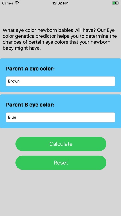 Predictor of Baby Eye Color screenshot-6