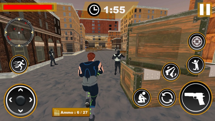 Iron Superhero Shooting Game