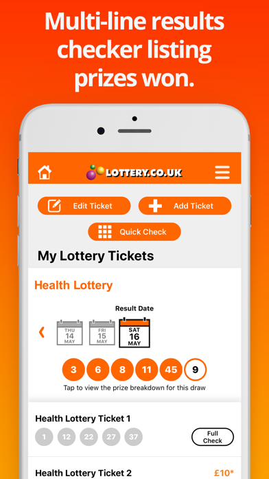 How to cancel & delete Health Lottery App from iphone & ipad 3