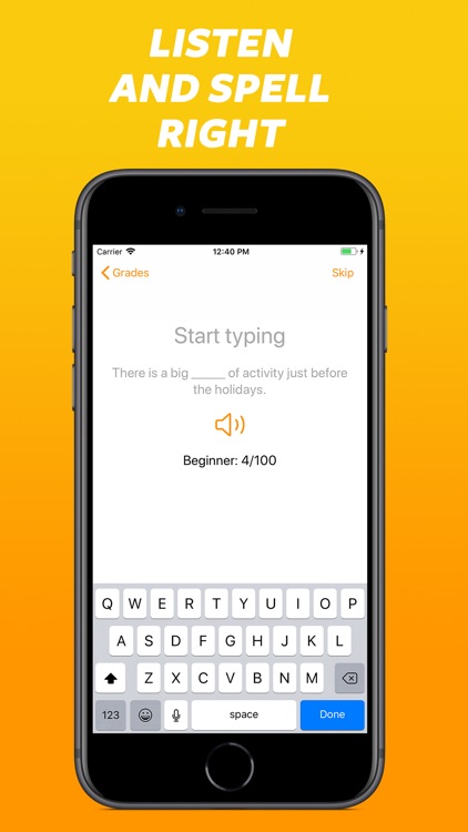 Spelby - The spelling bee app