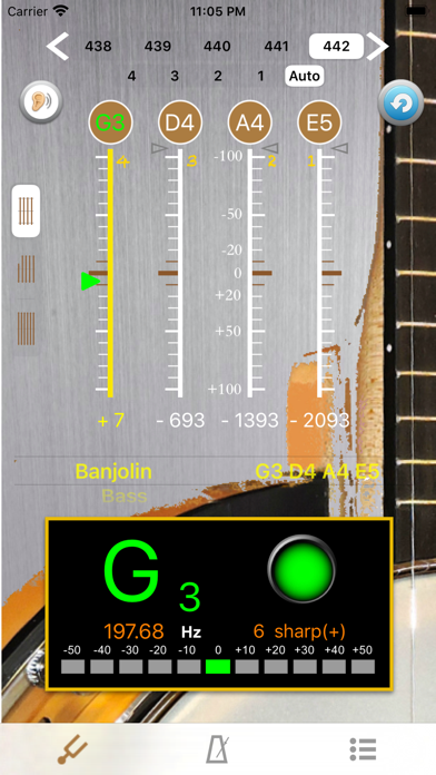 BanjoTuner - Tuner for Banjo screenshot 2