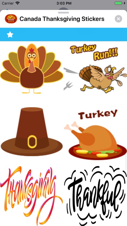 Canada Thanksgiving Stickers screenshot-4