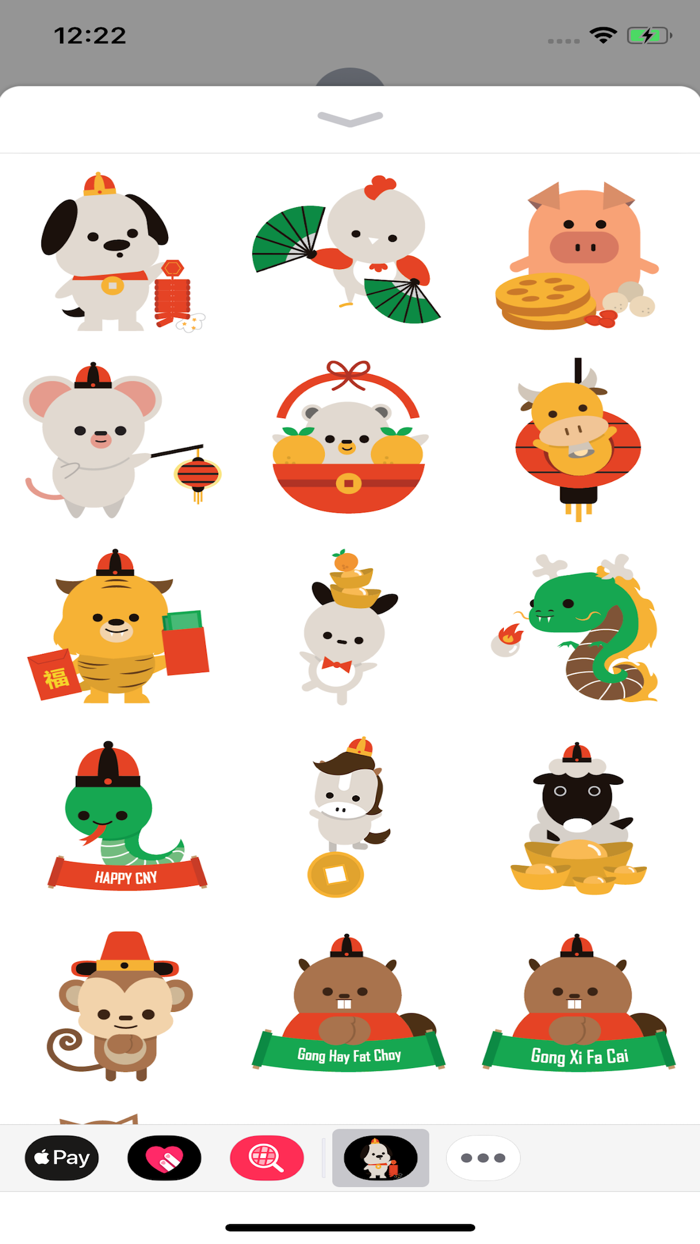Chinese New Year Stickers