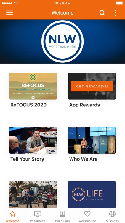 Next Level Worship App