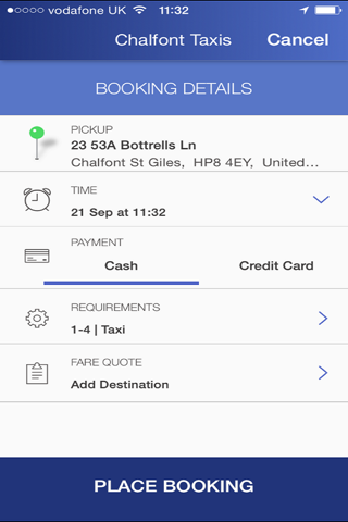 Chalfont Taxis screenshot 4