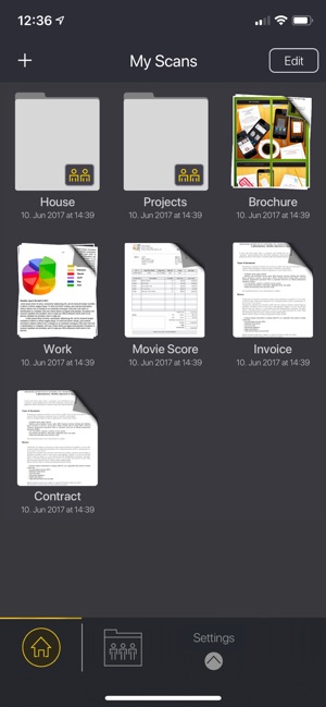 My Scans PRO, pdf scanner app