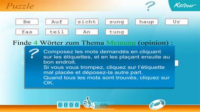 How to cancel & delete Le vocabulaire allemand II from iphone & ipad 2