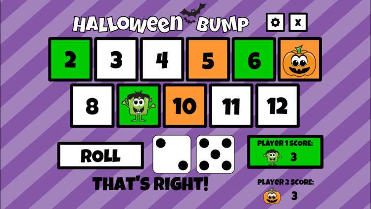 Halloween Bump Addition Game