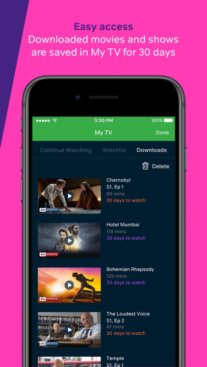 NOW TV: Movies, TV & Sports