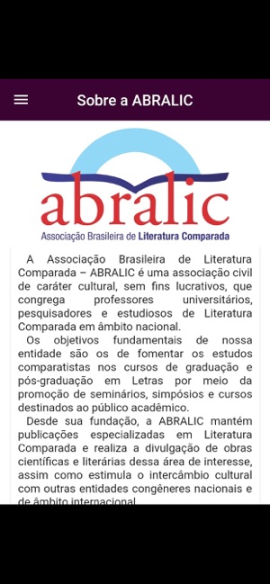 XVI Congresso Abralic(圖8)-速報App