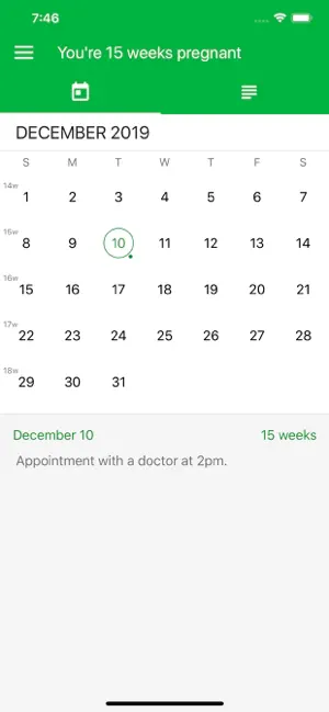 Imágen 5 Pregnancy App. iphone
