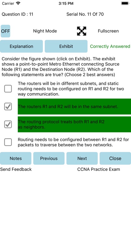 CCNA Practice Exam screenshot-9