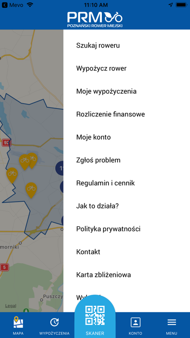 Poznański Rower Miejski screenshot 2