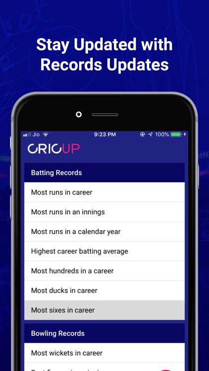 CricUP - Cricket Scores & News