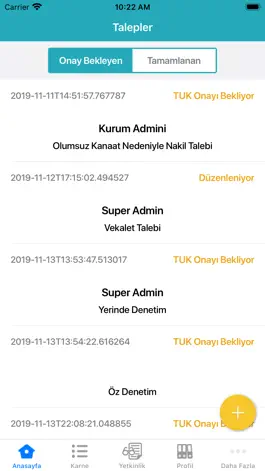 Game screenshot Uzmanlık Eğitimi Takip Sistemi hack