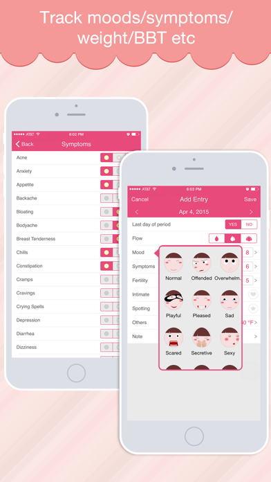 Period Log – Menstrual Calendar Screenshot 4