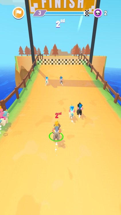 Unicorn Race 3D screenshot-3