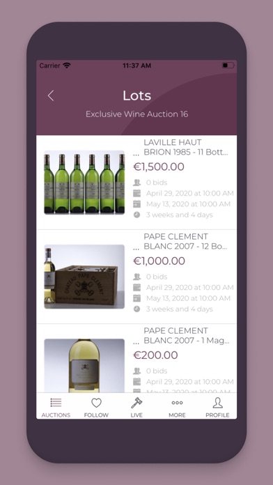 Best Wine Auctions screenshot 2
