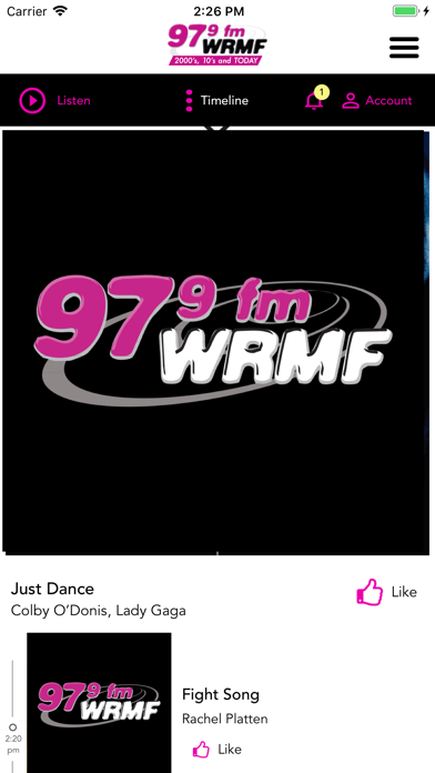 97.9 WRMF screenshot 2