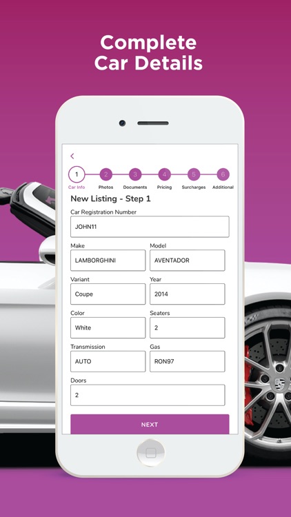 RentMe - Luxury Car Sharing screenshot-6