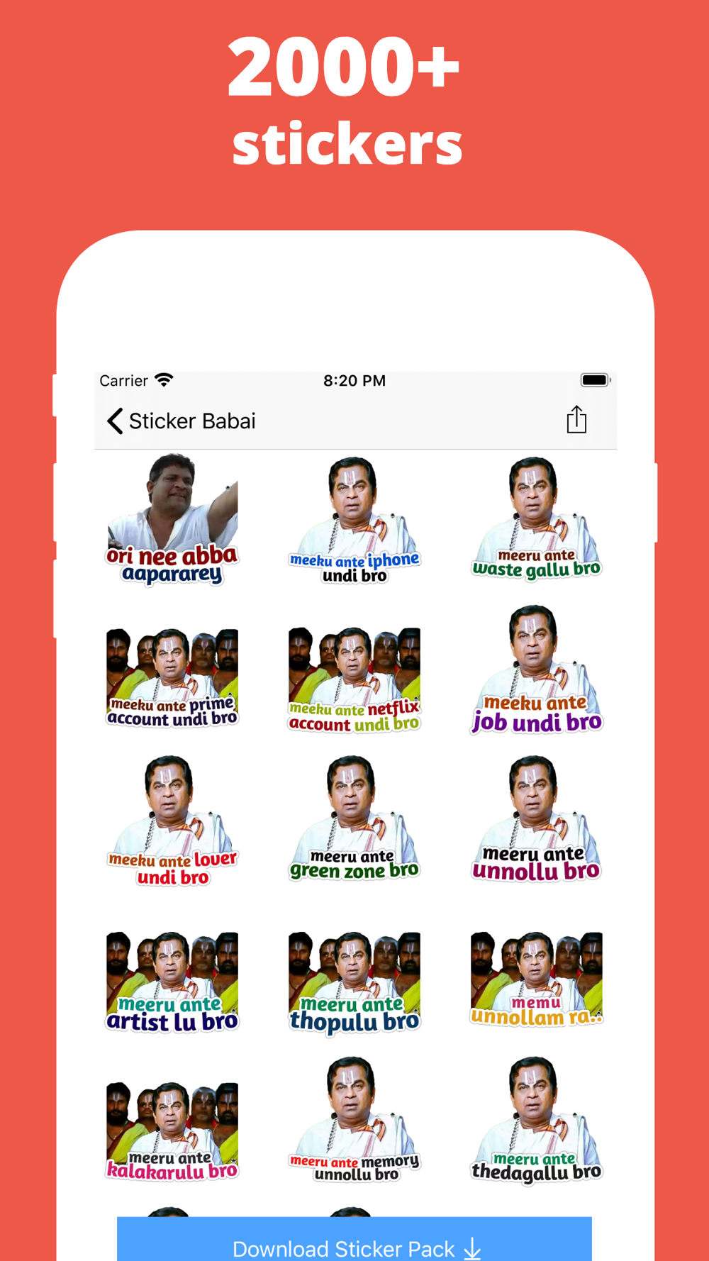 Sticker Babai Telugu Stickers Download App For Iphone Steprimo Com Sticker Babai Telugu Stickers Download App For Iphone Steprimo Com