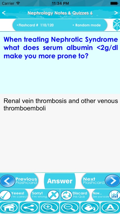 Nephrology TEST BANK App : Q&A screenshot-3