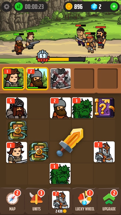 Grow Knights - rpg merge hero screenshot-5