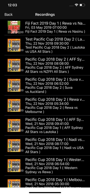 Fiji Football Live(圖2)-速報App