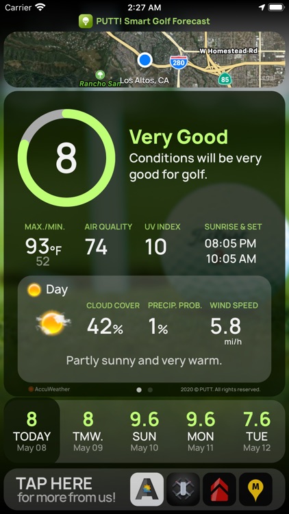 PUTT! Smart Golf Forecast