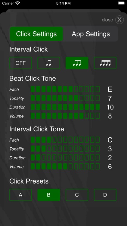 Drummer ITP - Metronome App screenshot-3