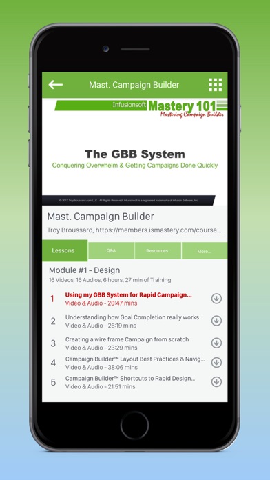 IS Mastery with Troy Broussard screenshot 3