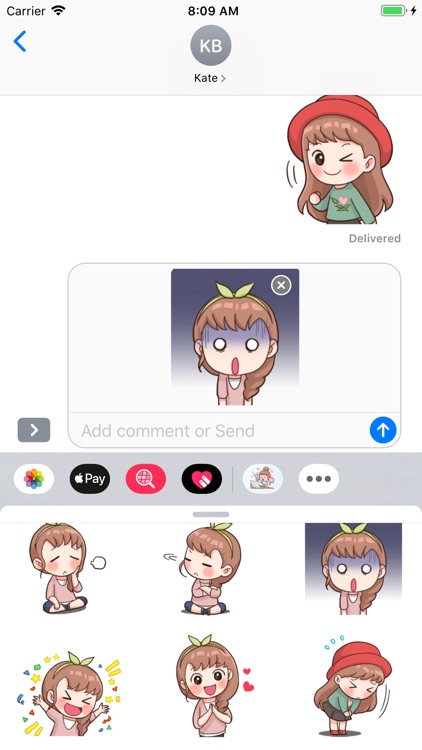 Fan Girl Stickers screenshot-7
