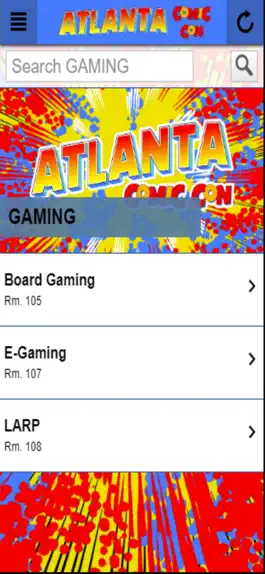 Game screenshot Atlanta Comic Con apk