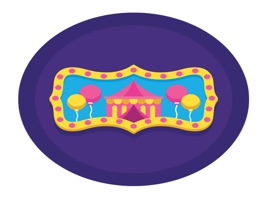The CircusBe is a small sticker, which are show the 50 Circus Be sticker in cartoon