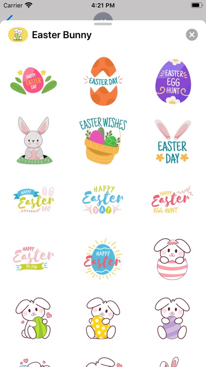 Happy Easter Stickers * screenshot-4