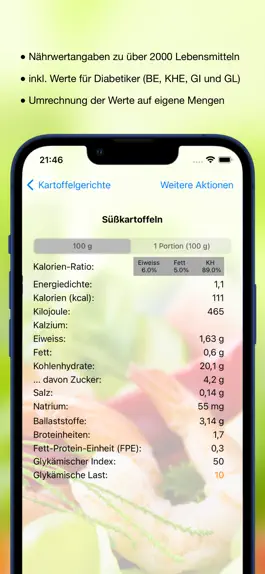 Game screenshot Ernährung Pro apk