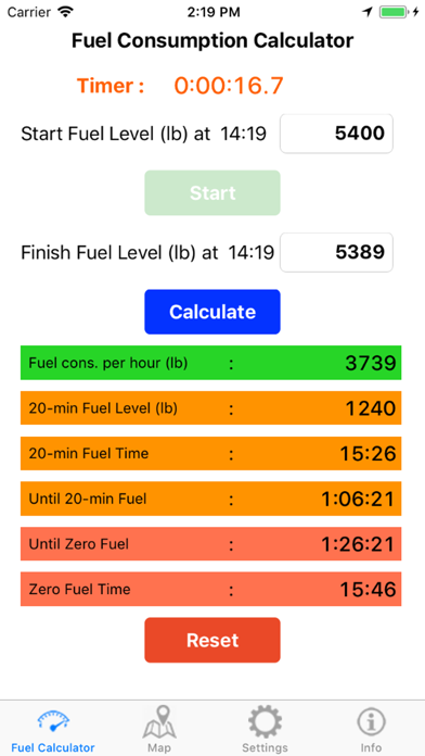 AC Fuel Calculator Lite screenshot 2