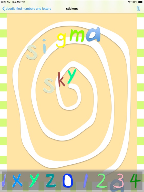 doodle find numbers & letters screenshot-4