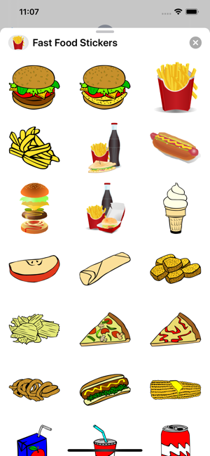 Fast Food Stickers!(圖2)-速報App