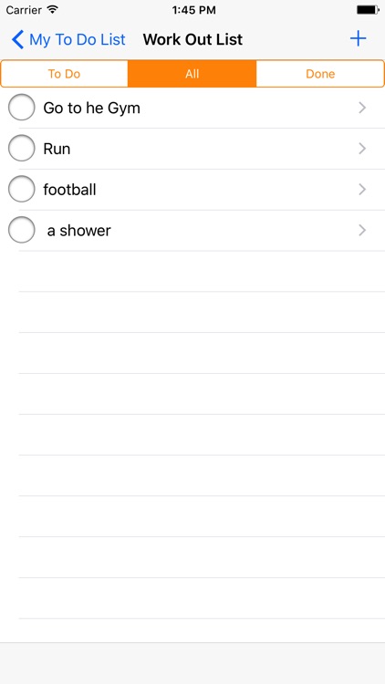 Personalized ToDo List