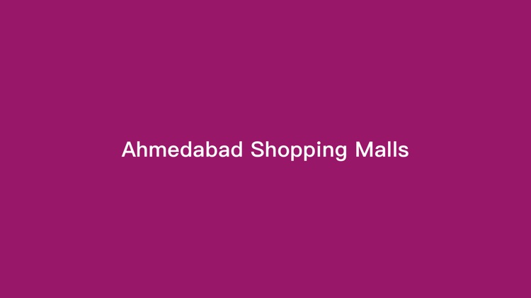 Ahmedabad Shopping Malls