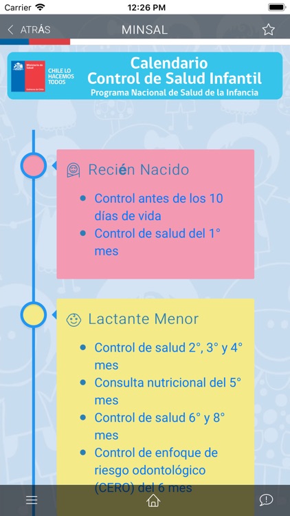 Control Int. De Salud Infantil