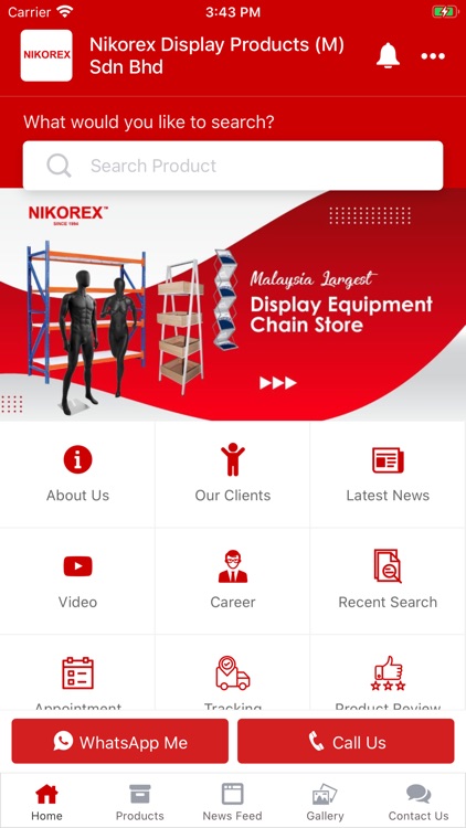 Nikorex Display Products