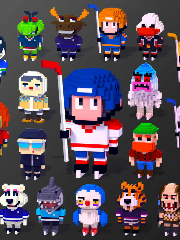 Скачать игру Blocky Hockey