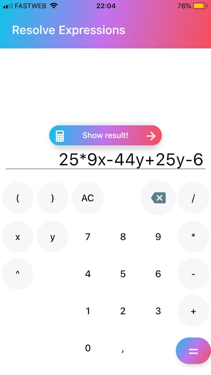 MathMaster - Solve Expressions